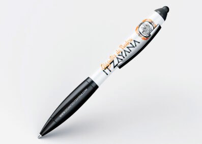 Lapicero tinta negra gigantes de piedra 3