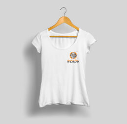 Camiseta en algodón unicolor gigantes de piedra