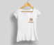 Camiseta en algodón unicolor gigantes de piedra