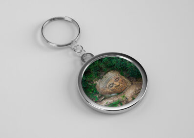 Llavero unicolor indio