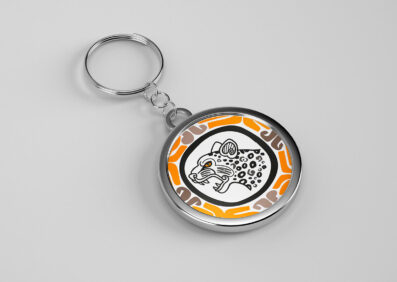 Llavero unicolor gigantes de piedra