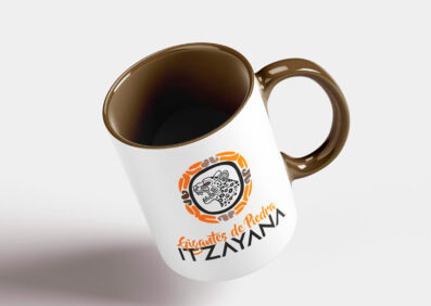 Mug unicolor fotos gigantes de piedra