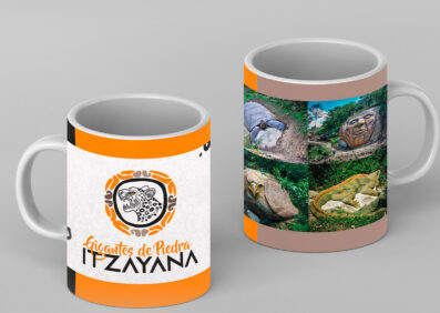 Mug unicolor fotos gigantes de piedra