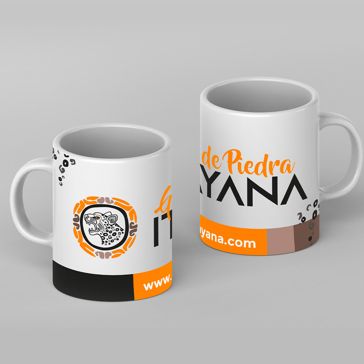 Mug unicolor fotos gigantes de piedra