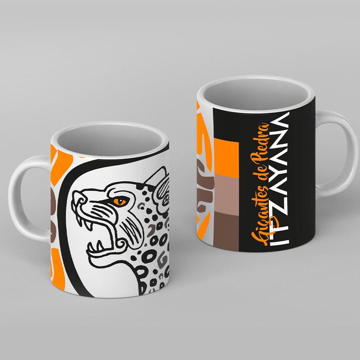 Mug unicolor gigantes de piedra