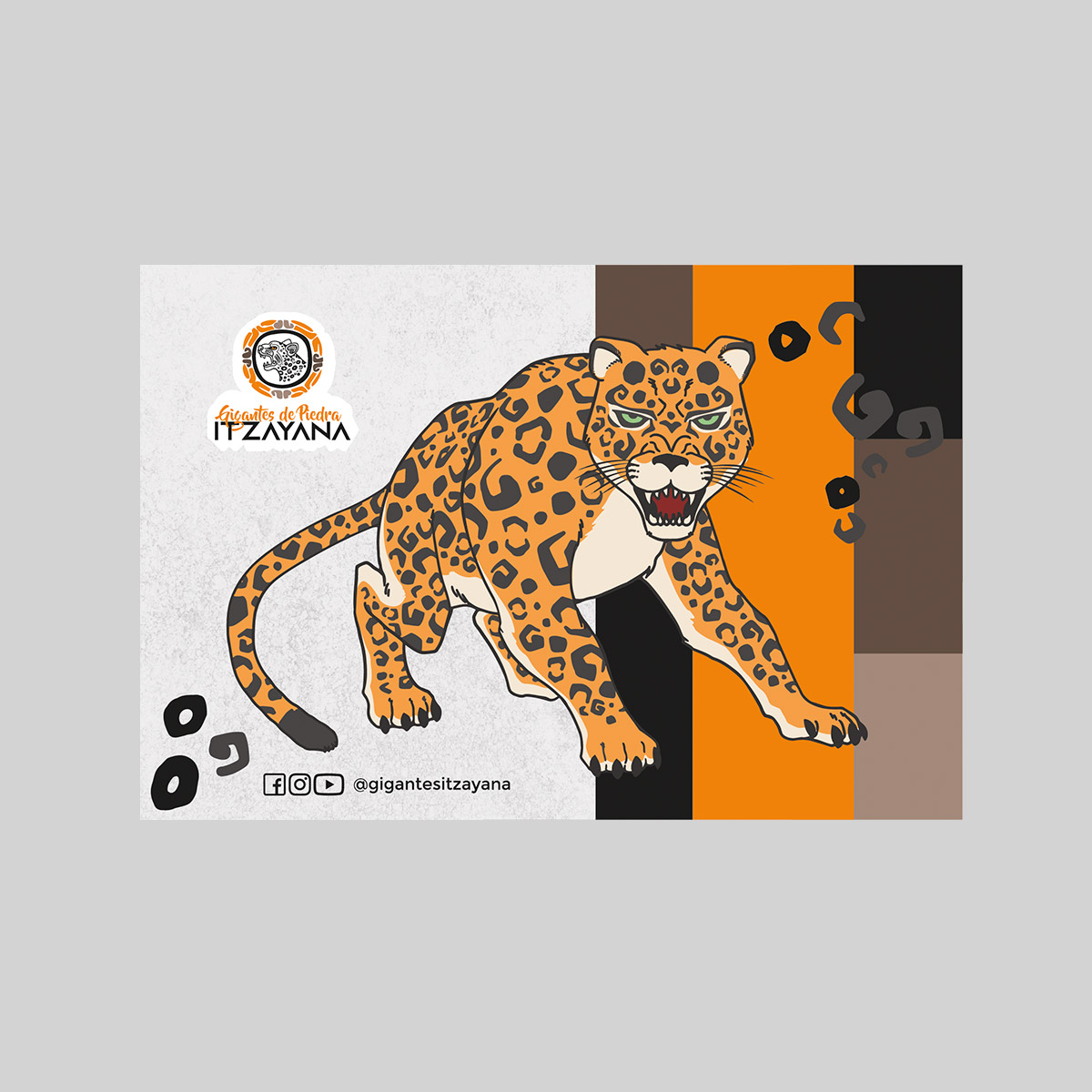 Postal jaguar