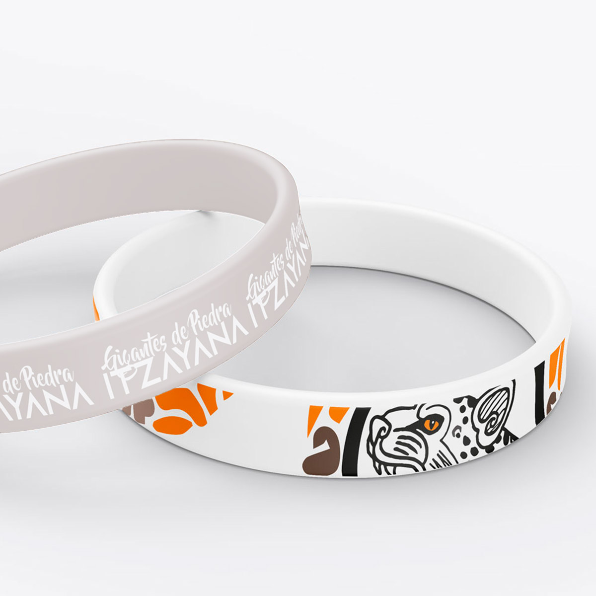 Manilla blanca gigantes de piedra